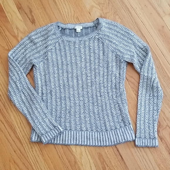 J Crew Tuck Knit Sweater, Wool Blend - Picture 1 of 7